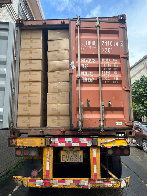 Kệ trưng b&agrave;y gỗ đa năng Logistics