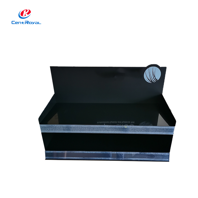 Pr&eacute;sentoir de bureau en acrylique &agrave; plusieurs niveaux personnalisable pour petits objets